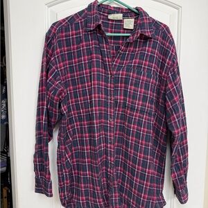 Northern Reflections Red and Blue Plaid Shirt